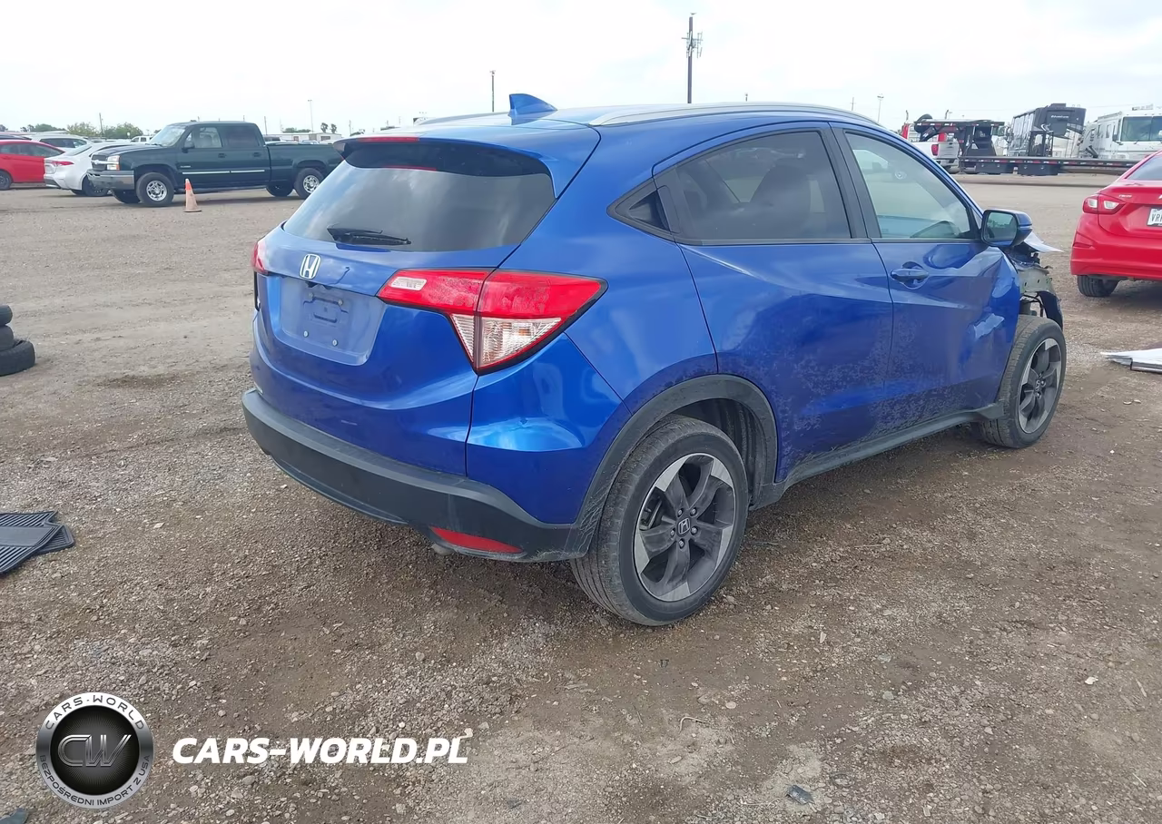 2018 Honda Hr-V Ex-L VIN:3CZRU5H76JM701483 - 4