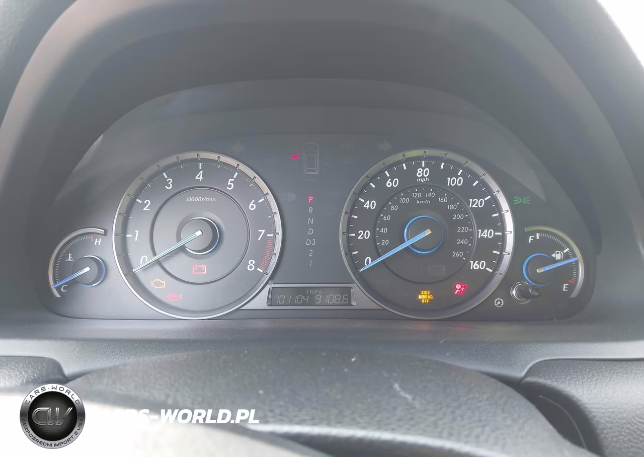 2012 Honda Crosstour 2.4 Ex-L VIN:5J6TF3H50CL000901 - 7