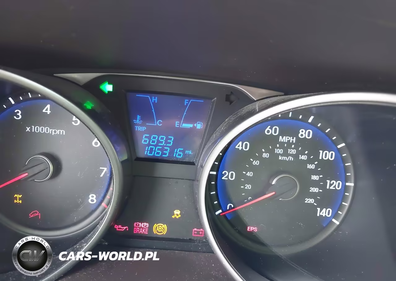 2012 Hyundai Tucson Gls VIN:KM8JUCAC4CU338562 - 7