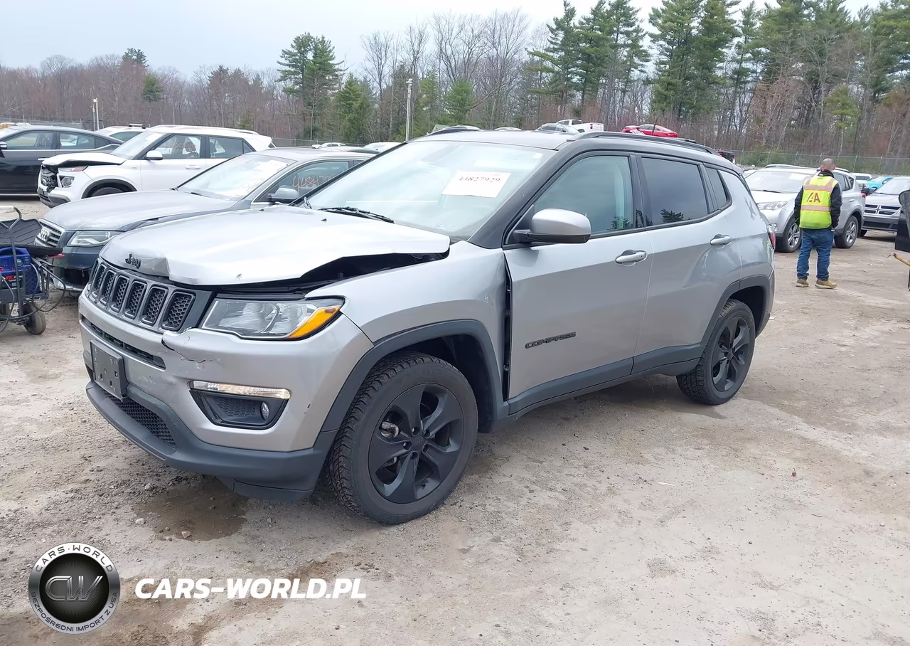 2018 Jeep Compass Altitude 4X4 VIN:3C4NJDBB0JT313482 - 2