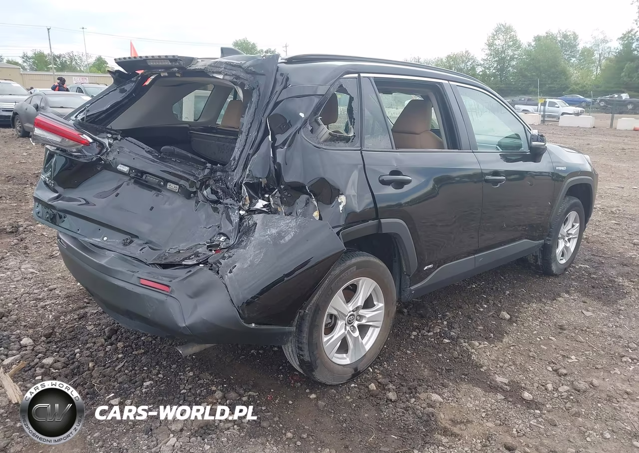 2020 Toyota Rav4 Hybrid Xle VIN:2T3RWRFV8LW090642 - 4
