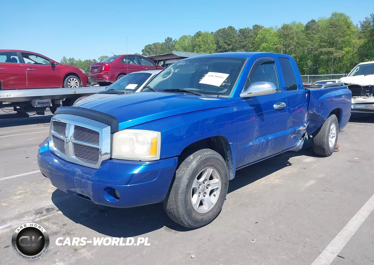2007 Dodge Dakota Slt VIN:1D7HE42K67S160088 - 2