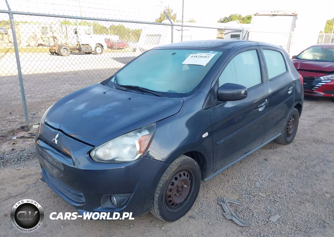 2015 Mitsubishi Mirage De-Rf VIN:ML32A3HJ3FH007283 - 2