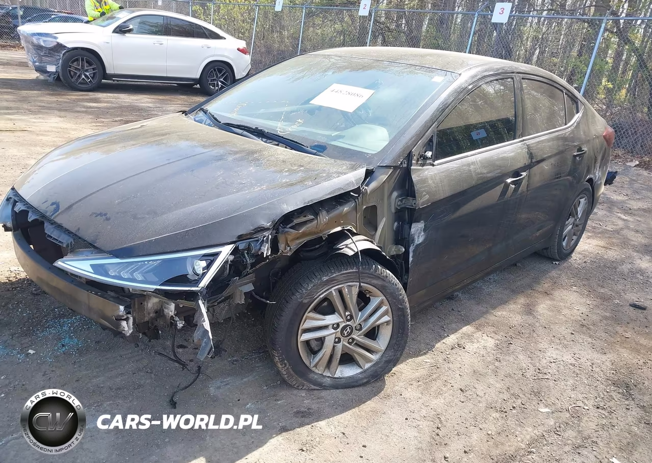 2019 Hyundai Elantra Sel VIN:5NPD84LF9KH474357 - 2
