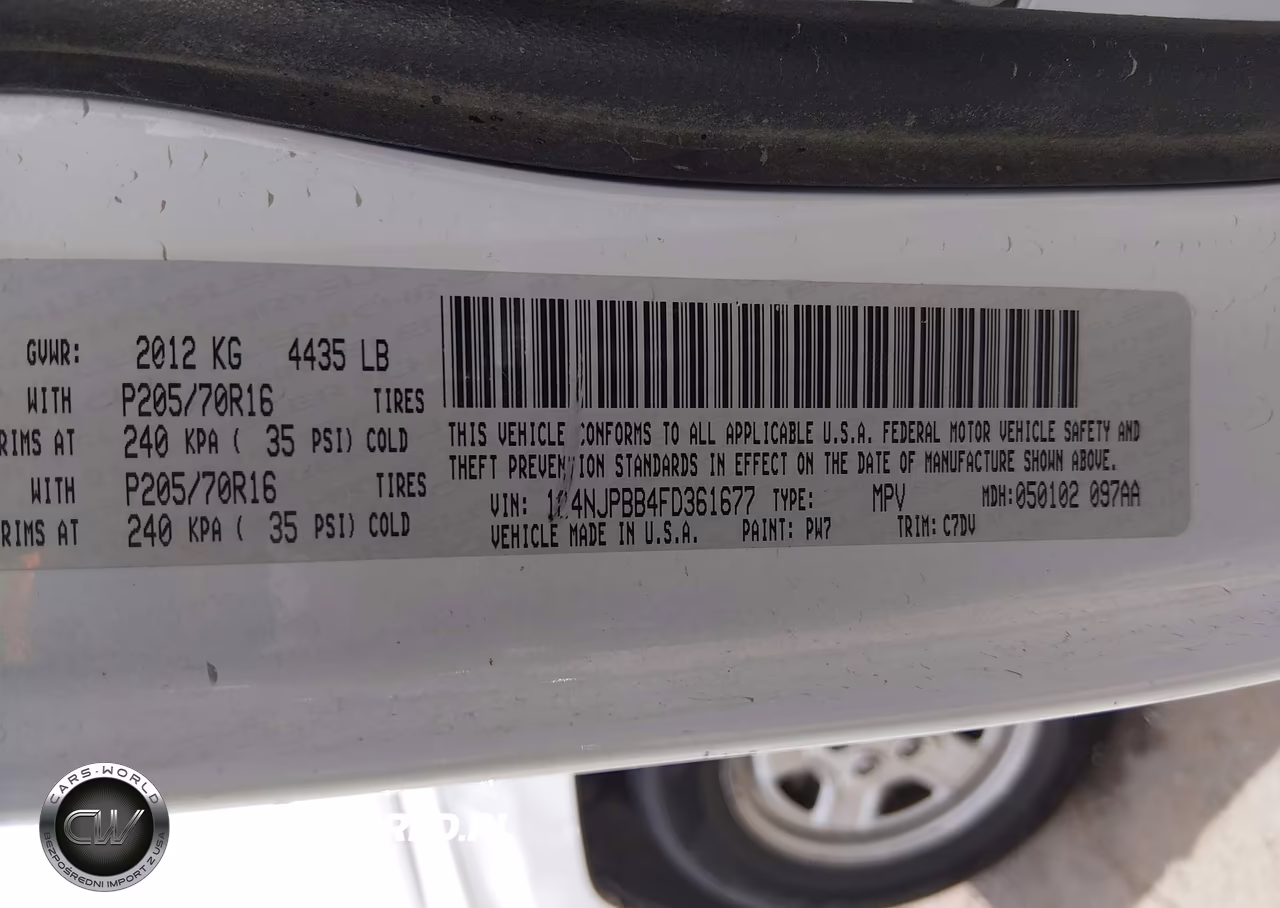 2015 Jeep Patriot Sport VIN:1C4NJPBB4FD361677 - 9