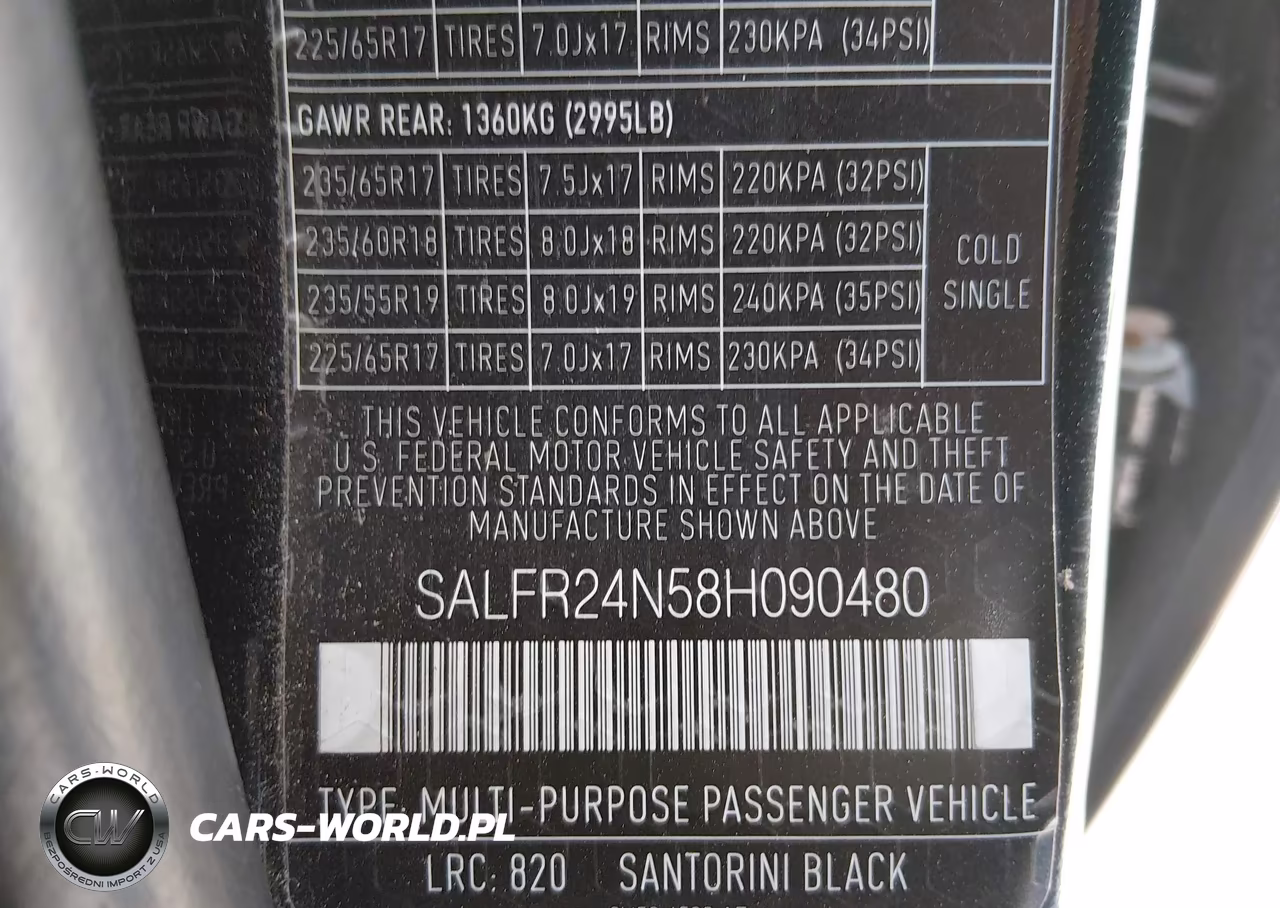 2008 Land Rover Lr2 Hse VIN:SALFR24N58H090480 - 9