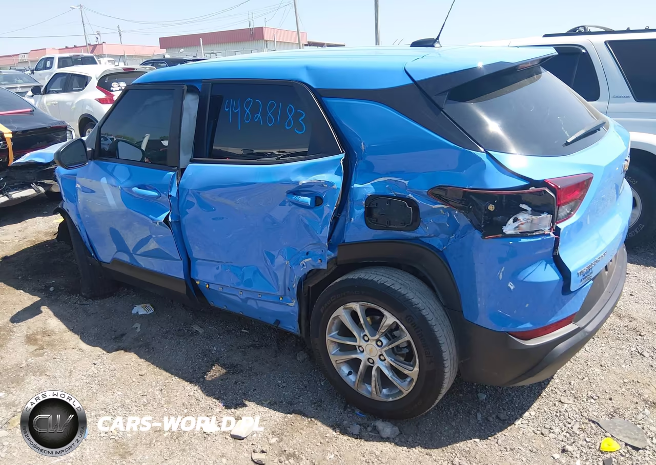 2024 Chevrolet Trailblazer Fwd Ls VIN:KL79MMSL6RB123942 - 3