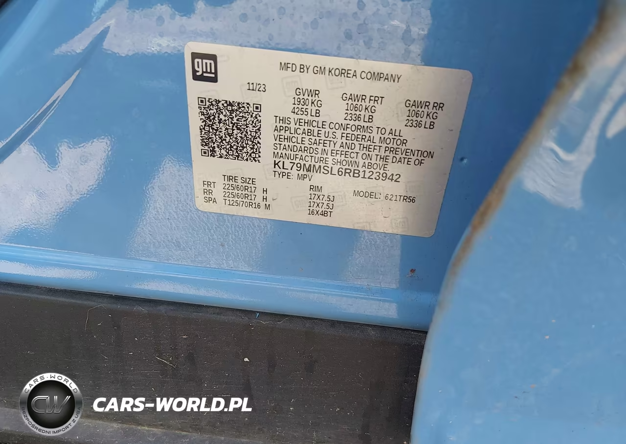 2024 Chevrolet Trailblazer Fwd Ls VIN:KL79MMSL6RB123942 - 9