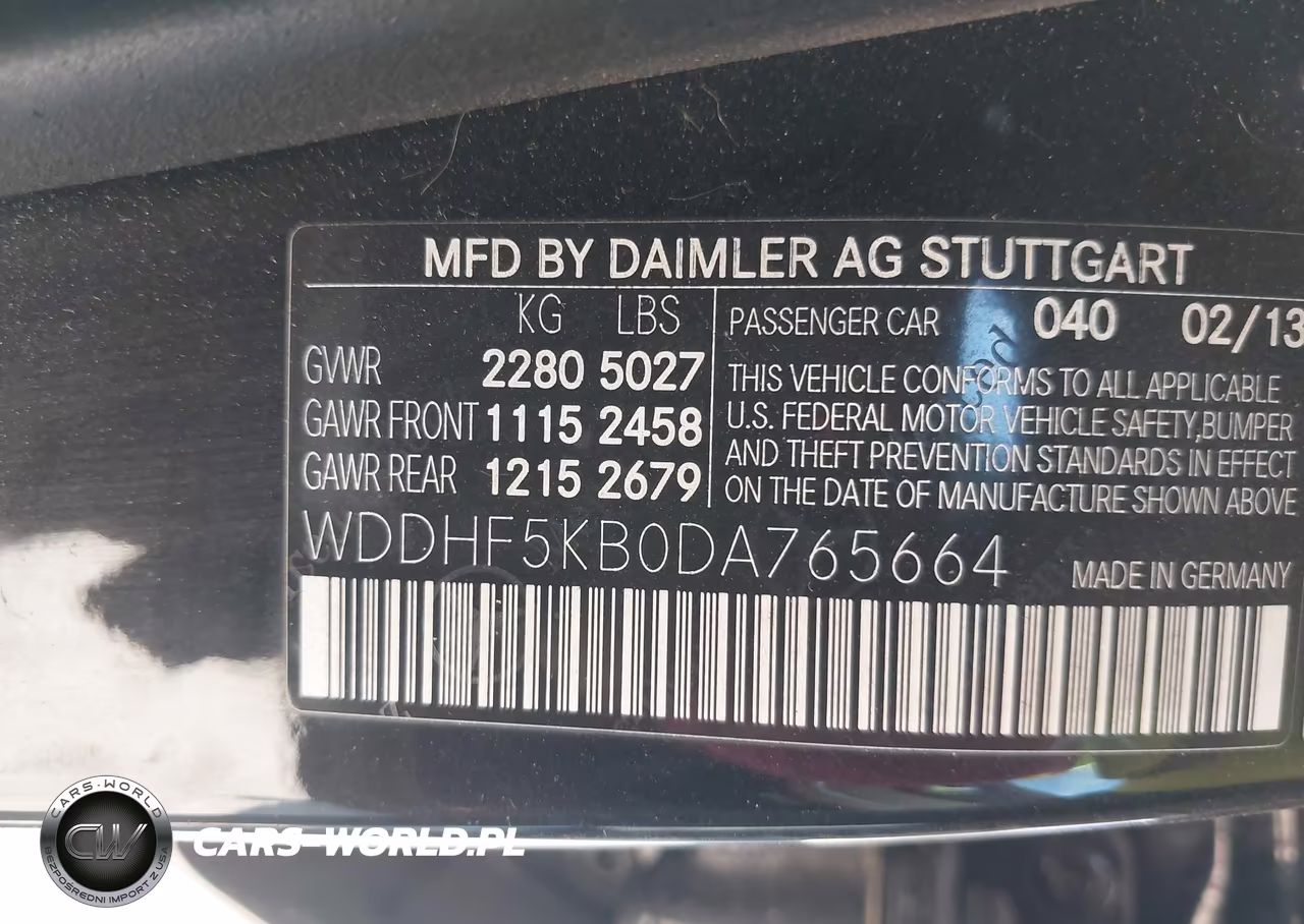 2013 Mercedes-Benz E 350 VIN:WDDHF5KB0DA765664 - 9