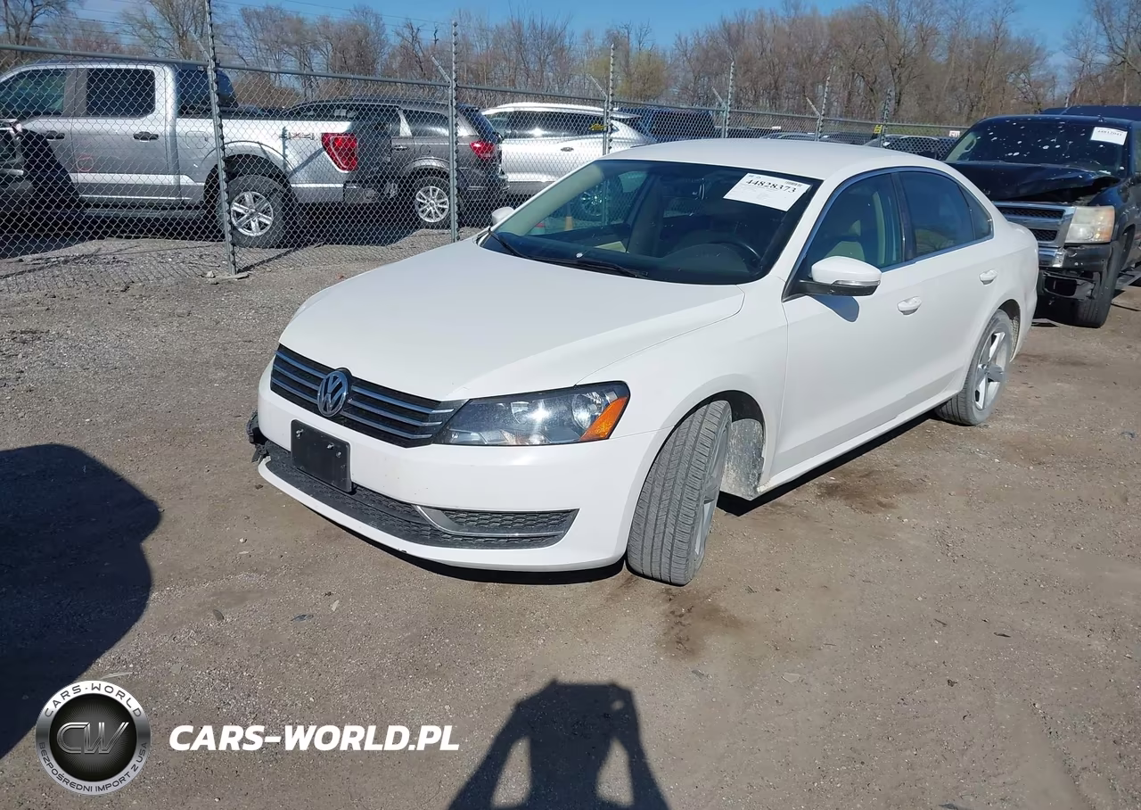2014 Volkswagen Passat 1.8T Se VIN:1VWBS7A35EC040663 - 2