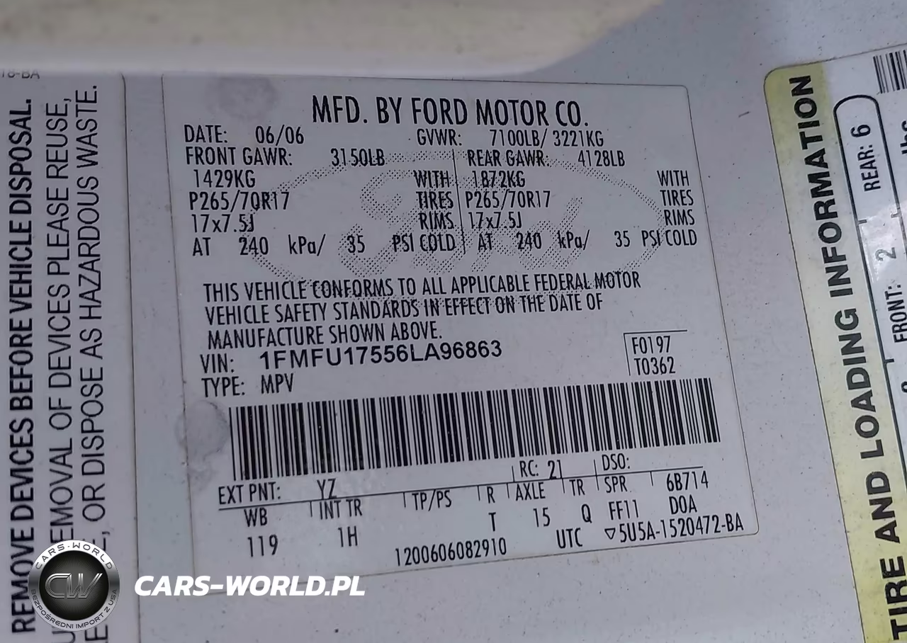 2006 Ford Expedition Eddie Bauer-King Ranch VIN:1FMFU17556LA96863 - 9