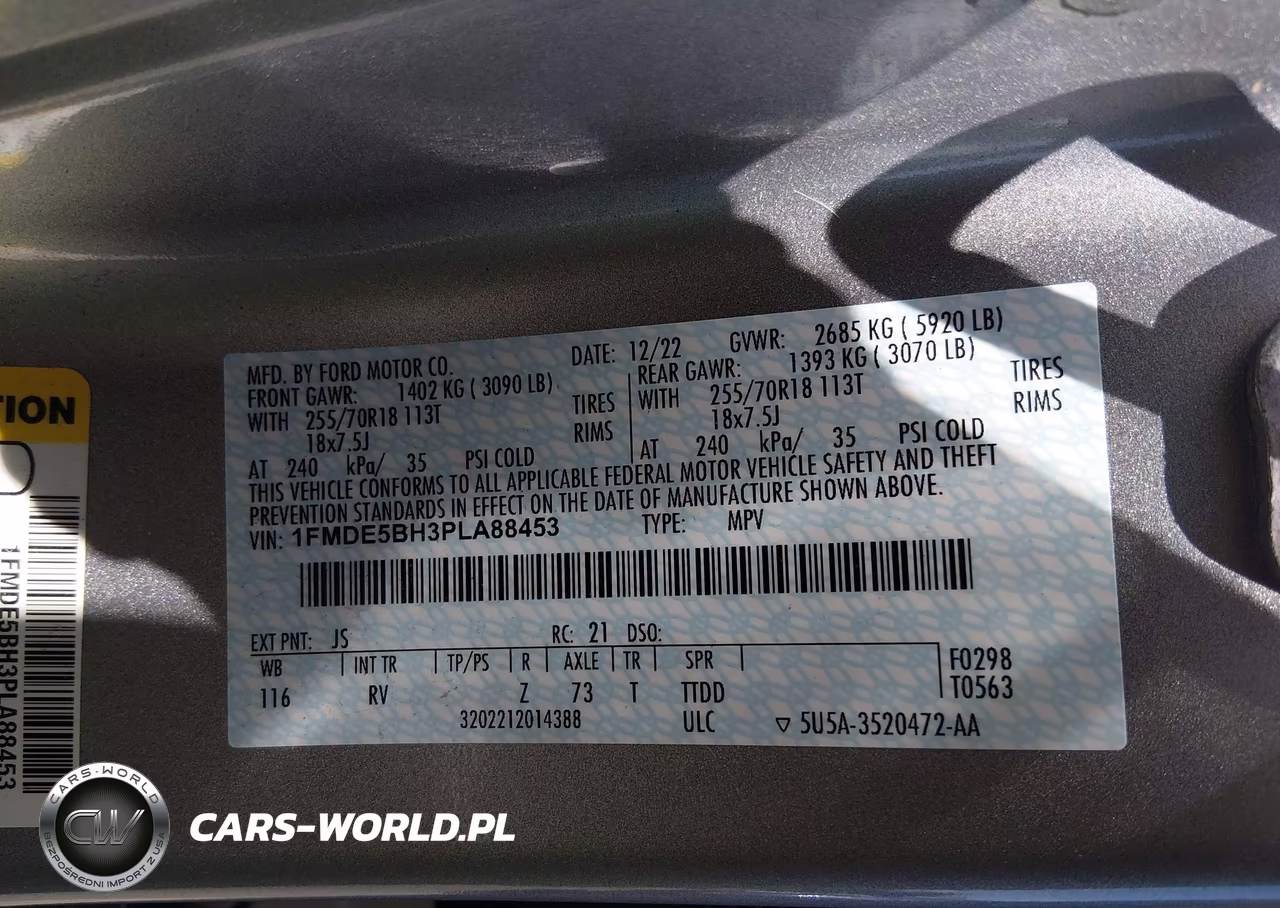 2023 Ford Bronco Outer Banks VIN:1FMDE5BH3PLA88453 - 9