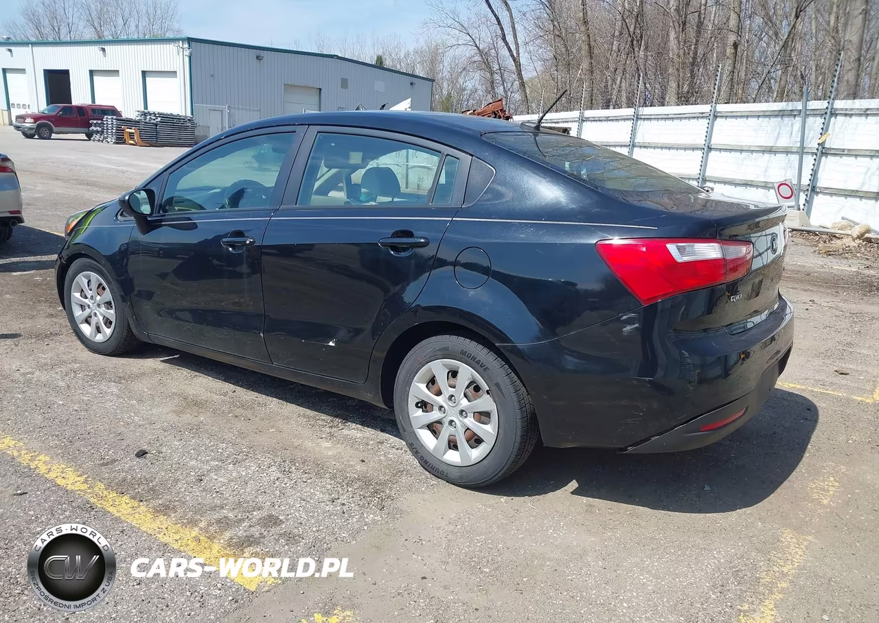 2013 Kia Rio Lx VIN:KNADM4A30D6170915 - 3