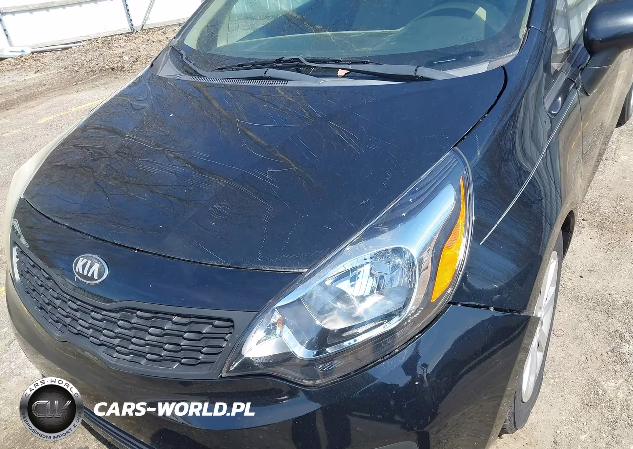 2013 Kia Rio Lx VIN:KNADM4A30D6170915 - 6