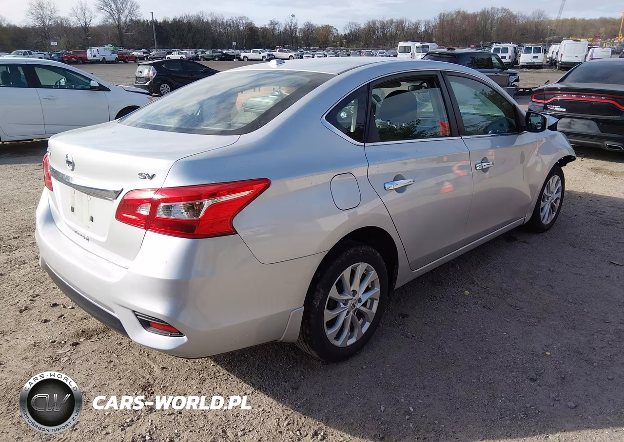 2017 Nissan Sentra Sv VIN:3N1AB7AP0HY233612 - 4