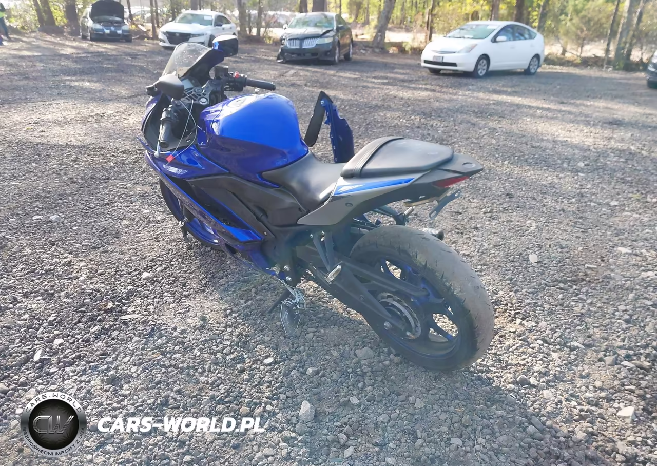 2021 Yamaha Yzfr3 A VIN:MH3RH18Y0MK005968 - 3