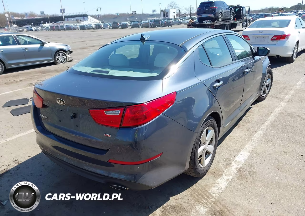 2015 Kia Optima Lx VIN:KNAGM4A77F5558720 - 4
