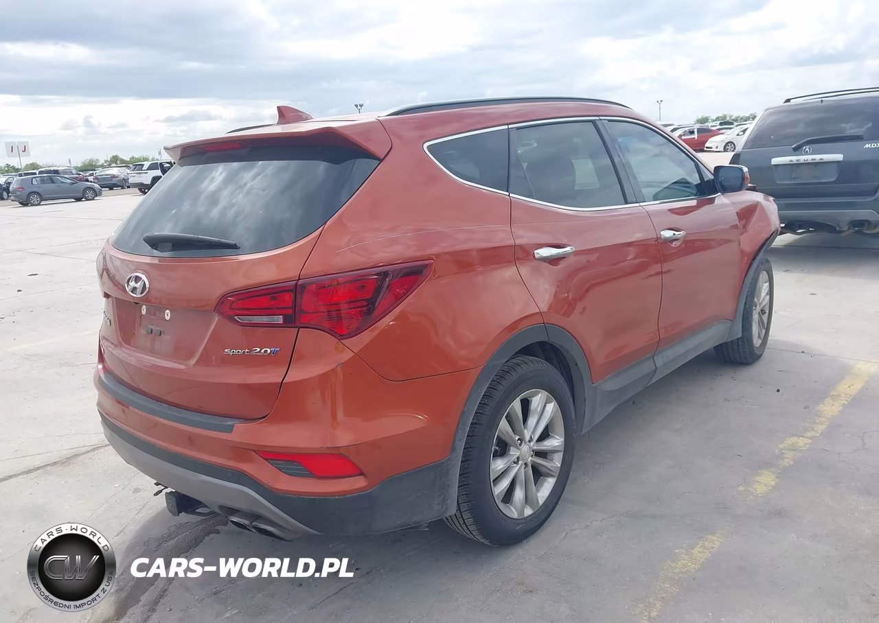 2017 Hyundai Santa Fe Sport 2.0T VIN:5XYZU4LA7HG473889 - 4