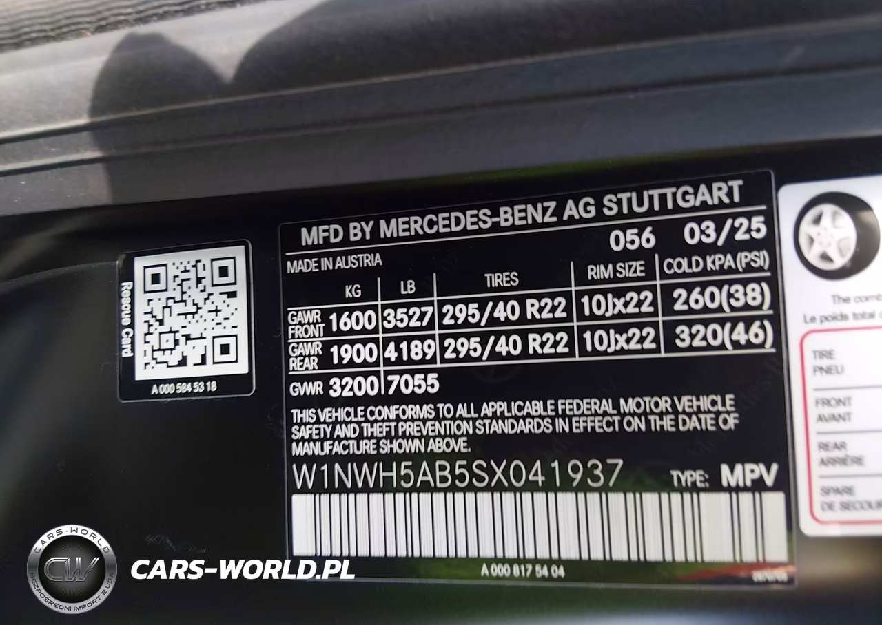 2025 Mercedes-Benz Amg G 63 VIN:W1NWH5AB5SX041937 - 9