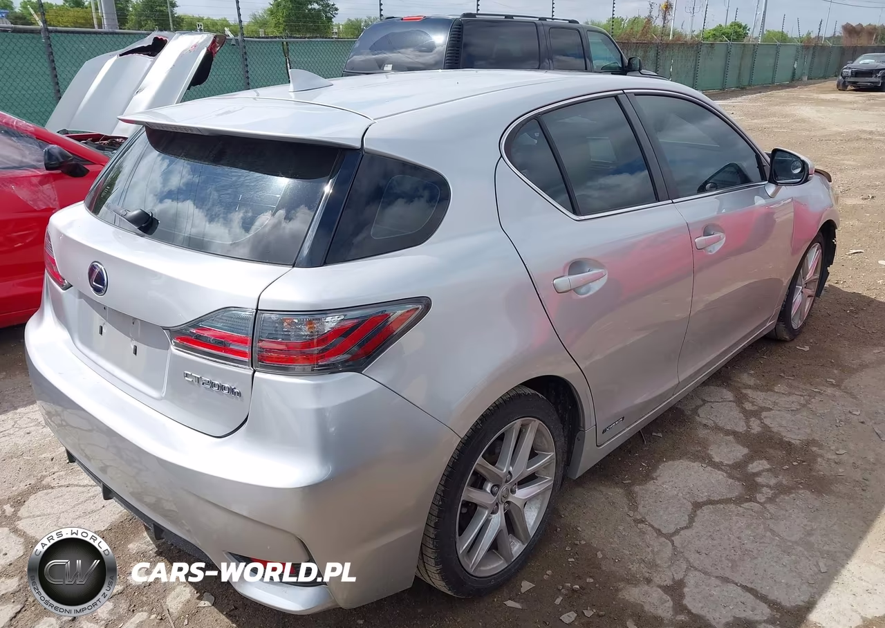 2015 Lexus Ct 200H VIN:JTHKD5BHXF2225888 - 4