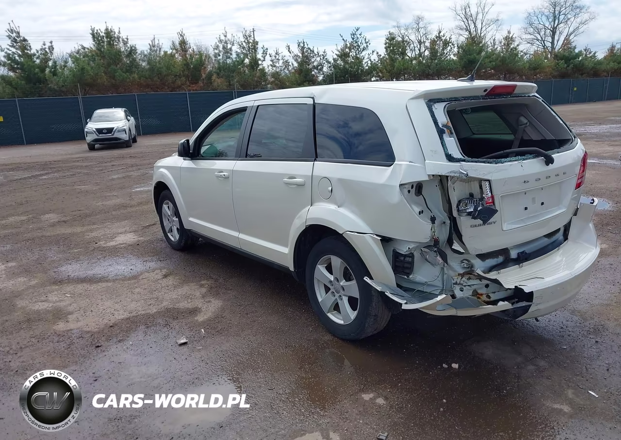 2013 Dodge Journey American Value Pkg VIN:3C4PDCAB4DT508467 - 3