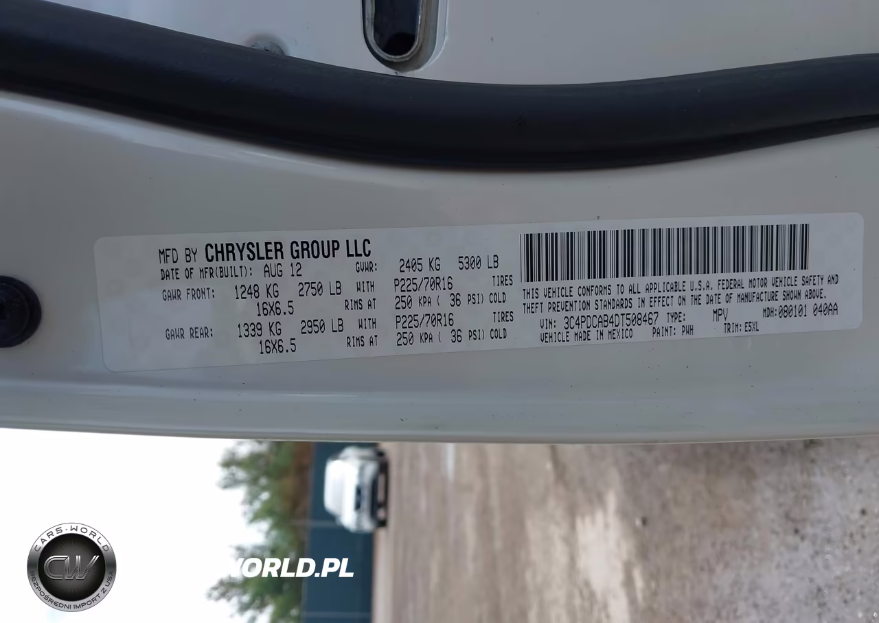 2013 Dodge Journey American Value Pkg VIN:3C4PDCAB4DT508467 - 9