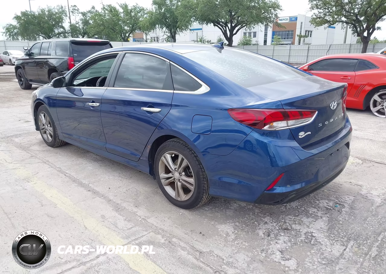 2019 Hyundai Sonata Sel VIN:5NPE34AF0KH820222 - 3