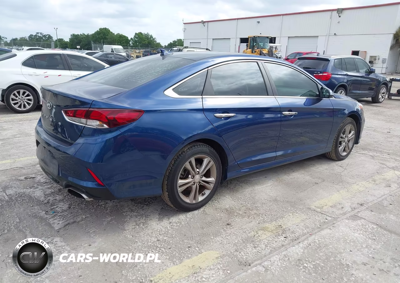 2019 Hyundai Sonata Sel VIN:5NPE34AF0KH820222 - 4