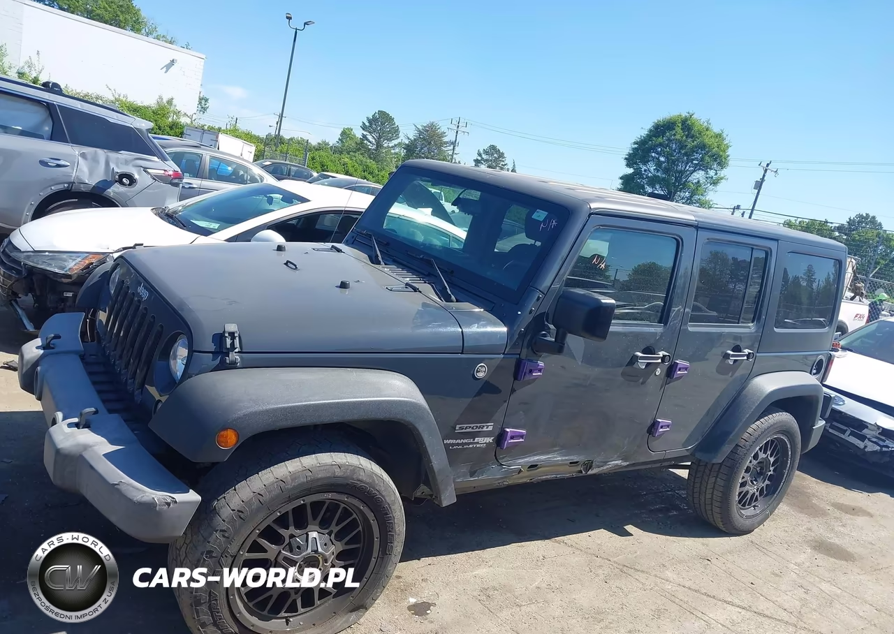 2018 Jeep Wrangler Jk Unlimited Sport S 4X4 VIN:1C4BJWDG3JL886993 - 14