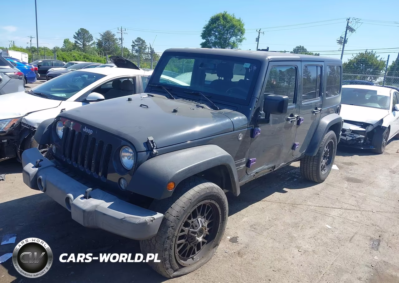 2018 Jeep Wrangler Jk Unlimited Sport S 4X4 VIN:1C4BJWDG3JL886993 - 2