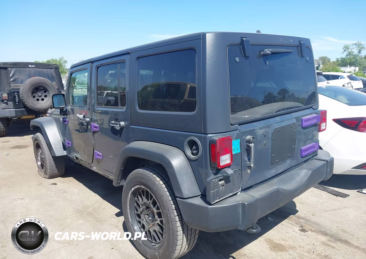 2018 Jeep Wrangler Jk Unlimited Sport S 4X4 VIN:1C4BJWDG3JL886993 - 3