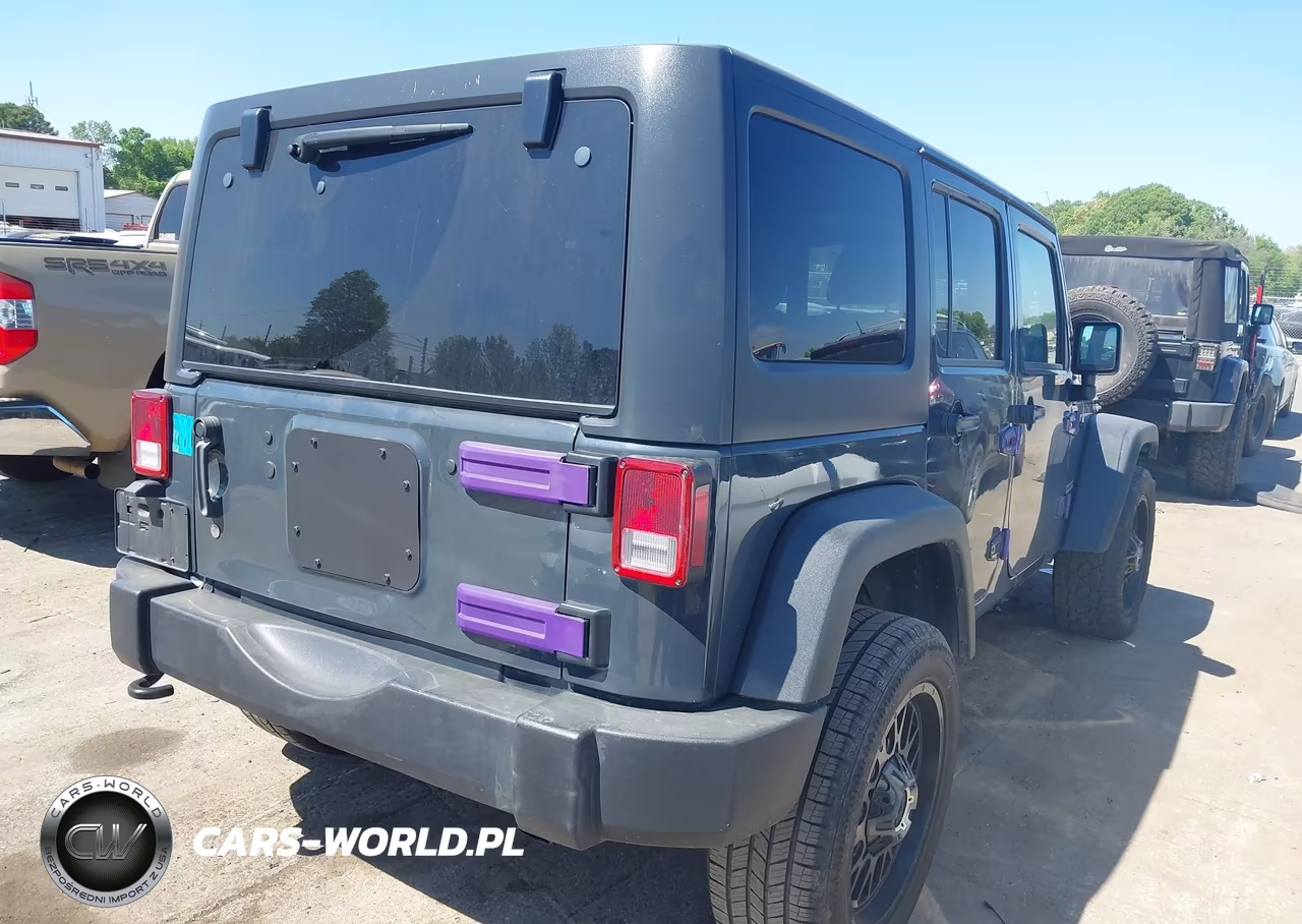 2018 Jeep Wrangler Jk Unlimited Sport S 4X4 VIN:1C4BJWDG3JL886993 - 4