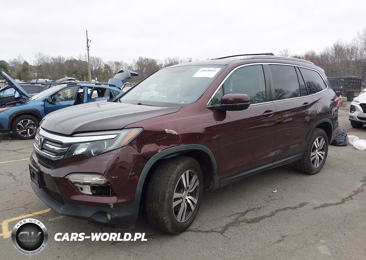 2017 Honda Pilot Ex-L VIN:5FNYF6H55HB046229 - 2