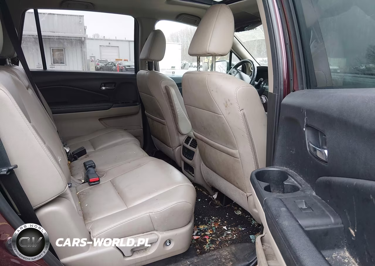 2017 Honda Pilot Ex-L VIN:5FNYF6H55HB046229 - 8
