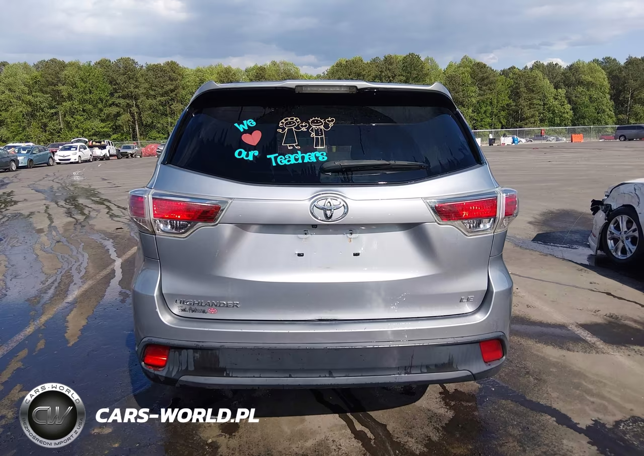2014 Toyota Highlander Le V6 VIN:5TDZKRFH0ES036276 - 16
