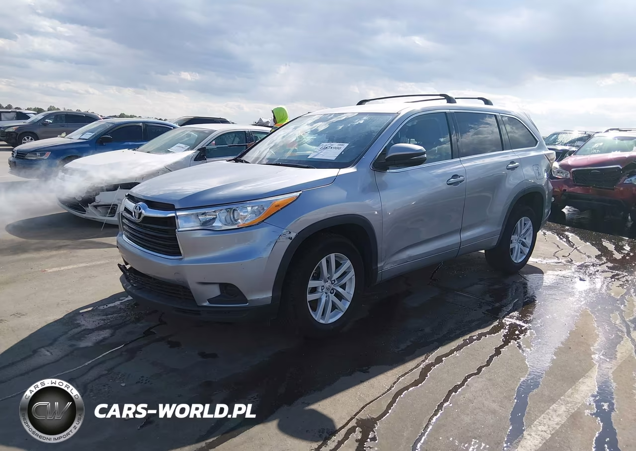 2014 Toyota Highlander Le V6 VIN:5TDZKRFH0ES036276 - 2