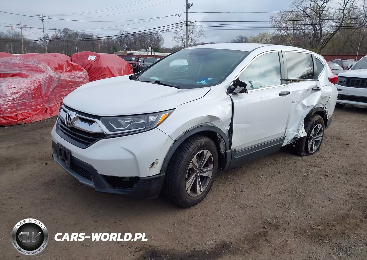 2019 Honda Cr-V Lx VIN:2HKRW6H3XKH225300 - 2
