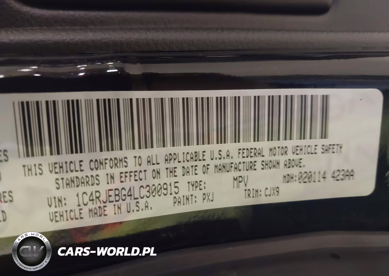 2020 Jeep Grand Cherokee Limited 4X2 VIN:1C4RJEBG4LC300915 - 9