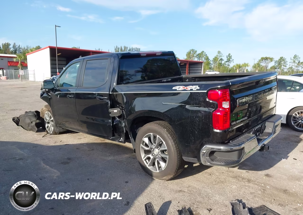 2025 Chevrolet Silverado 1500 4Wd Short Bed Lt With 2Fl VIN:1GCPKKEK1SZ118622 - 3