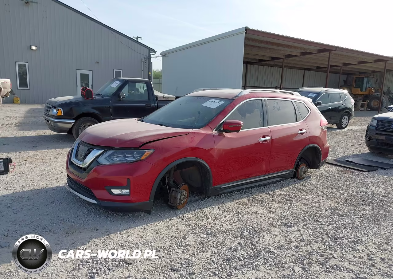 2017 Nissan Rogue Sl VIN:5N1AT2MVXHC810335 - 2