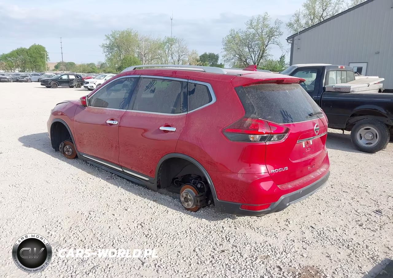 2017 Nissan Rogue Sl VIN:5N1AT2MVXHC810335 - 3