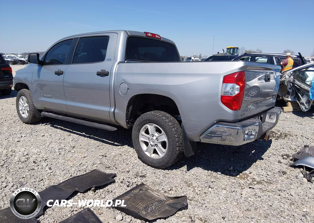 2018 Toyota Tundra Sr5 4.6L V8 VIN:5TFDM5F17JX077296 - 3