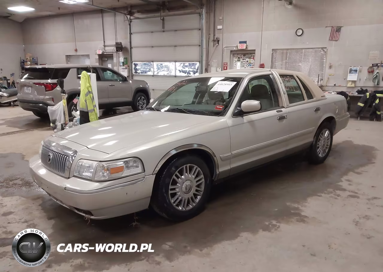 2008 Mercury Grand Marquis Ls VIN:2MEHM75V28X644258 - 2
