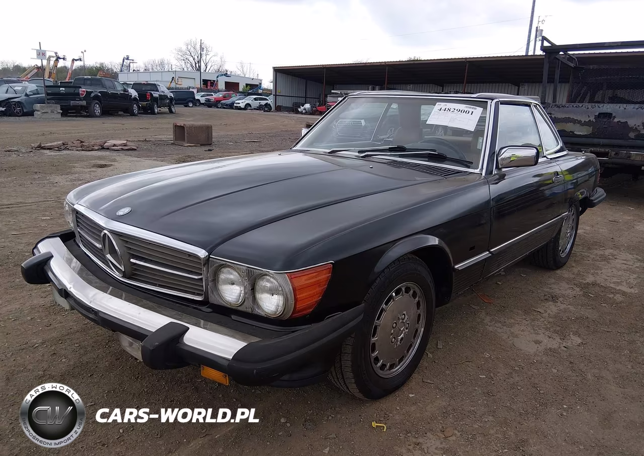 1987 Mercedes-Benz 560 Sl VIN:WDBBA48DXHA062451 - 2