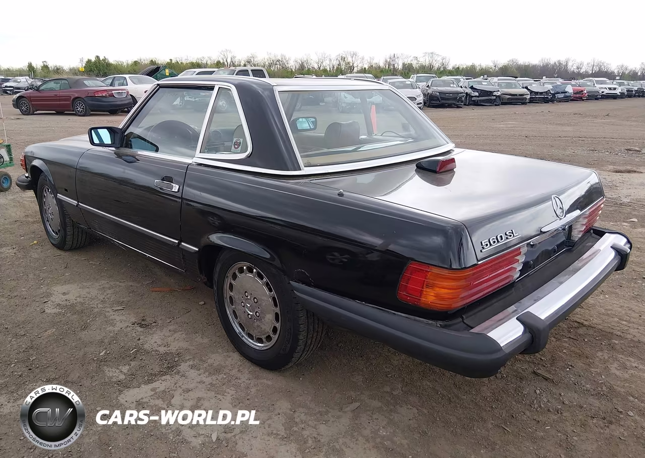 1987 Mercedes-Benz 560 Sl VIN:WDBBA48DXHA062451 - 3