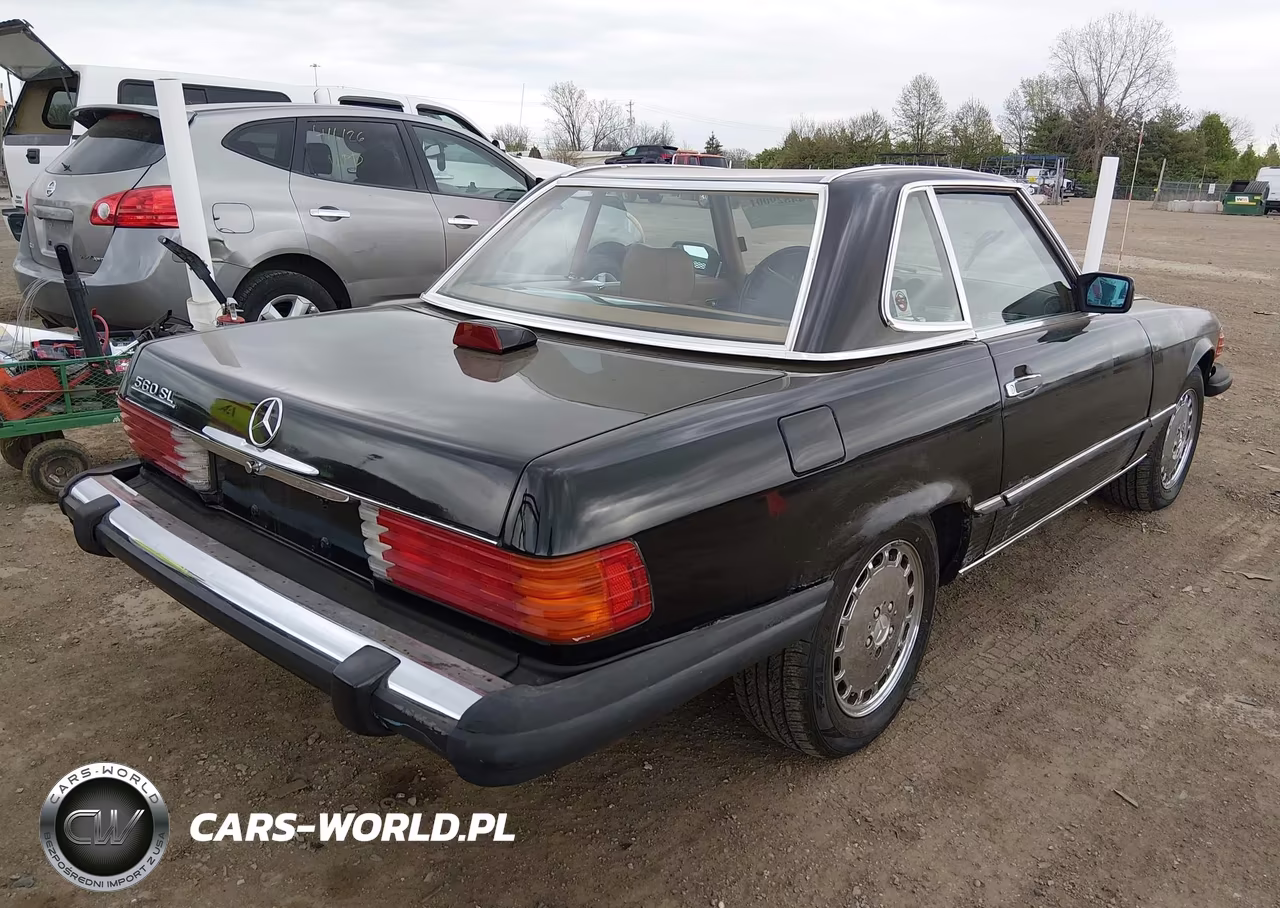 1987 Mercedes-Benz 560 Sl VIN:WDBBA48DXHA062451 - 4