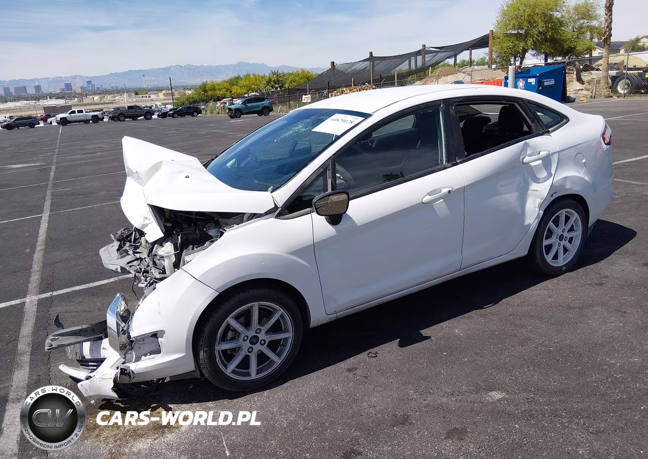 2018 Ford Fiesta Se VIN:3FADP4BJ2JM136600 - 2