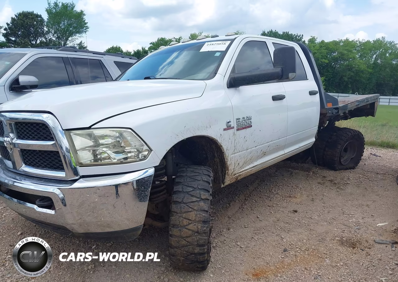 2018 Ram 3500 Tradesman 4X4 8' Box VIN:3C63RRGL3JG305035 - 2