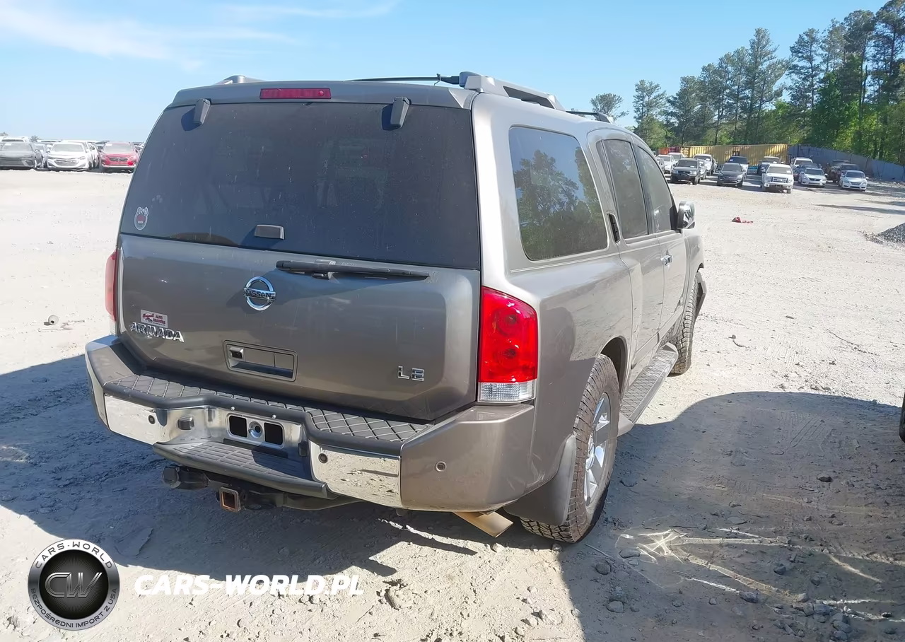 2007 Nissan Armada Le VIN:5N1BA08C77N707397 - 4