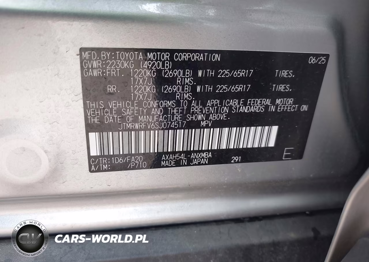 2025 Toyota Rav4 Hybrid Xle VIN:JTMRWRFV6SJ074517 - 9